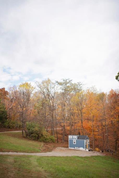 Tiny House Strouds Run Lake Athens Exterior foto