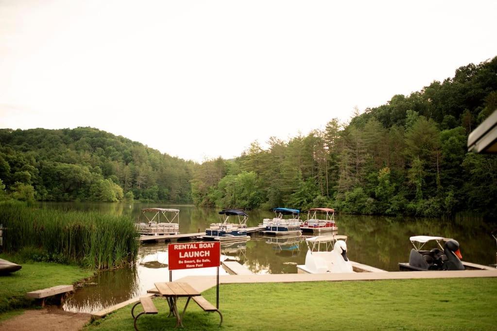 Tiny House Strouds Run Lake Athens Exterior foto