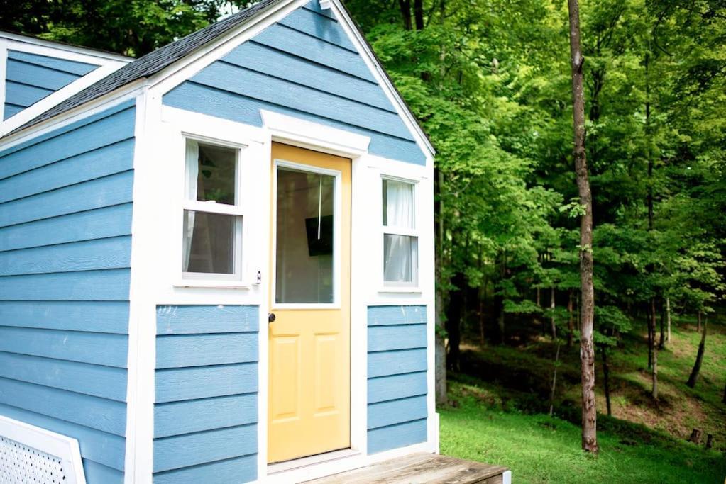 Tiny House Strouds Run Lake Athens Exterior foto